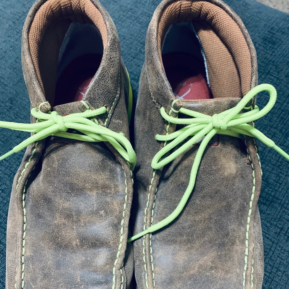 TWISTED X MEN'S BOMBER AND NEON DRIVING MOCS